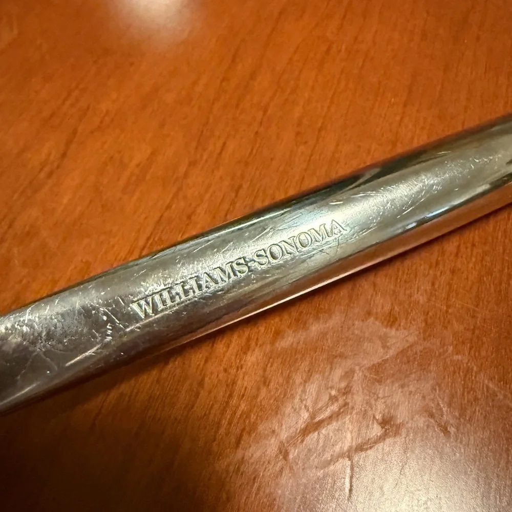 Williams Sonoma 18/8 Stainless Steel Classic Flatware Soup Ladle